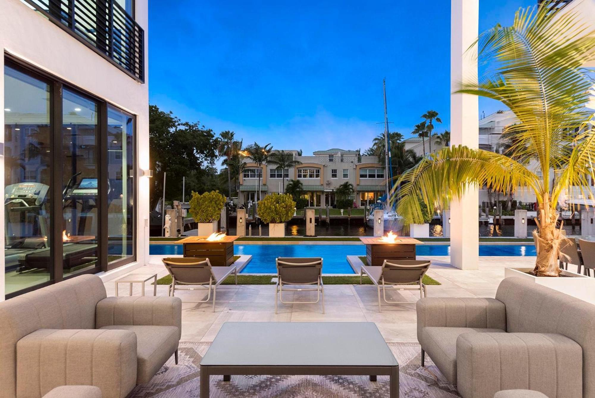 Boardwalk Mansion Villa Fort Lauderdale Exteriör bild
